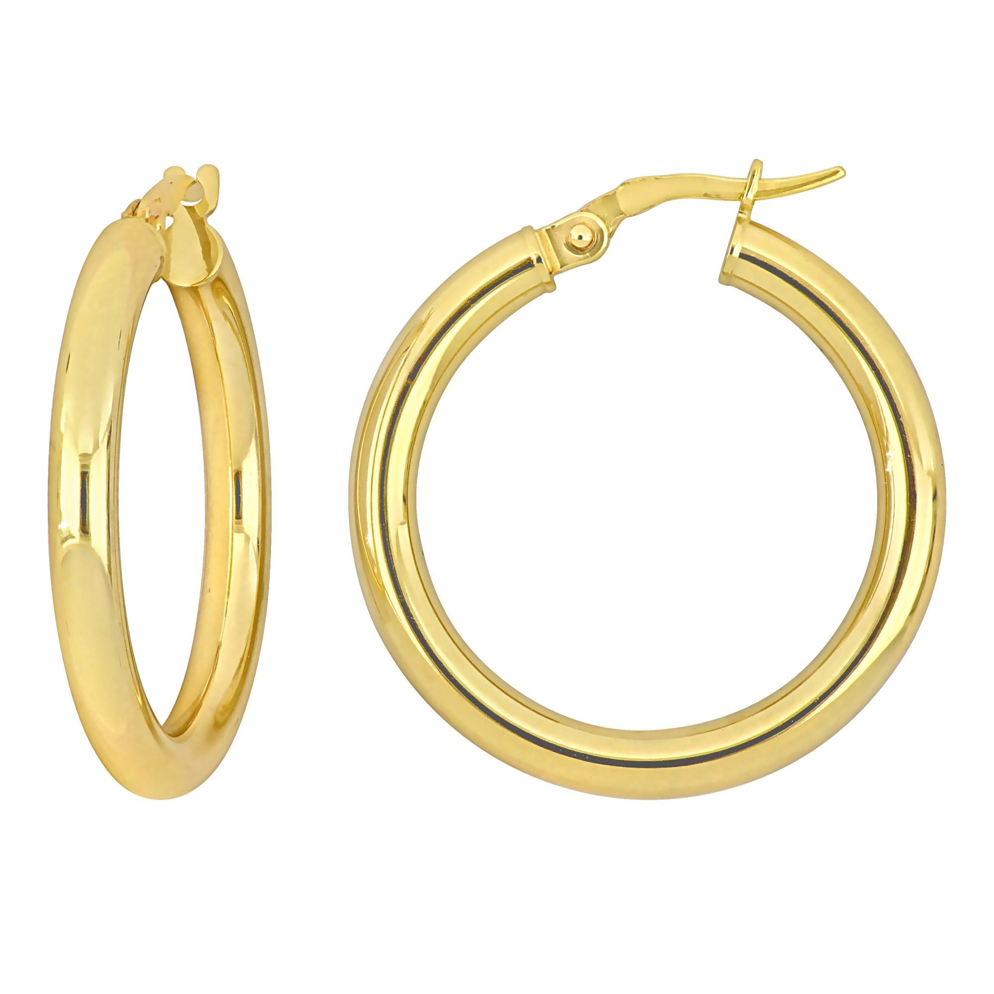 14kt Yellow Gold Hoop Earrings