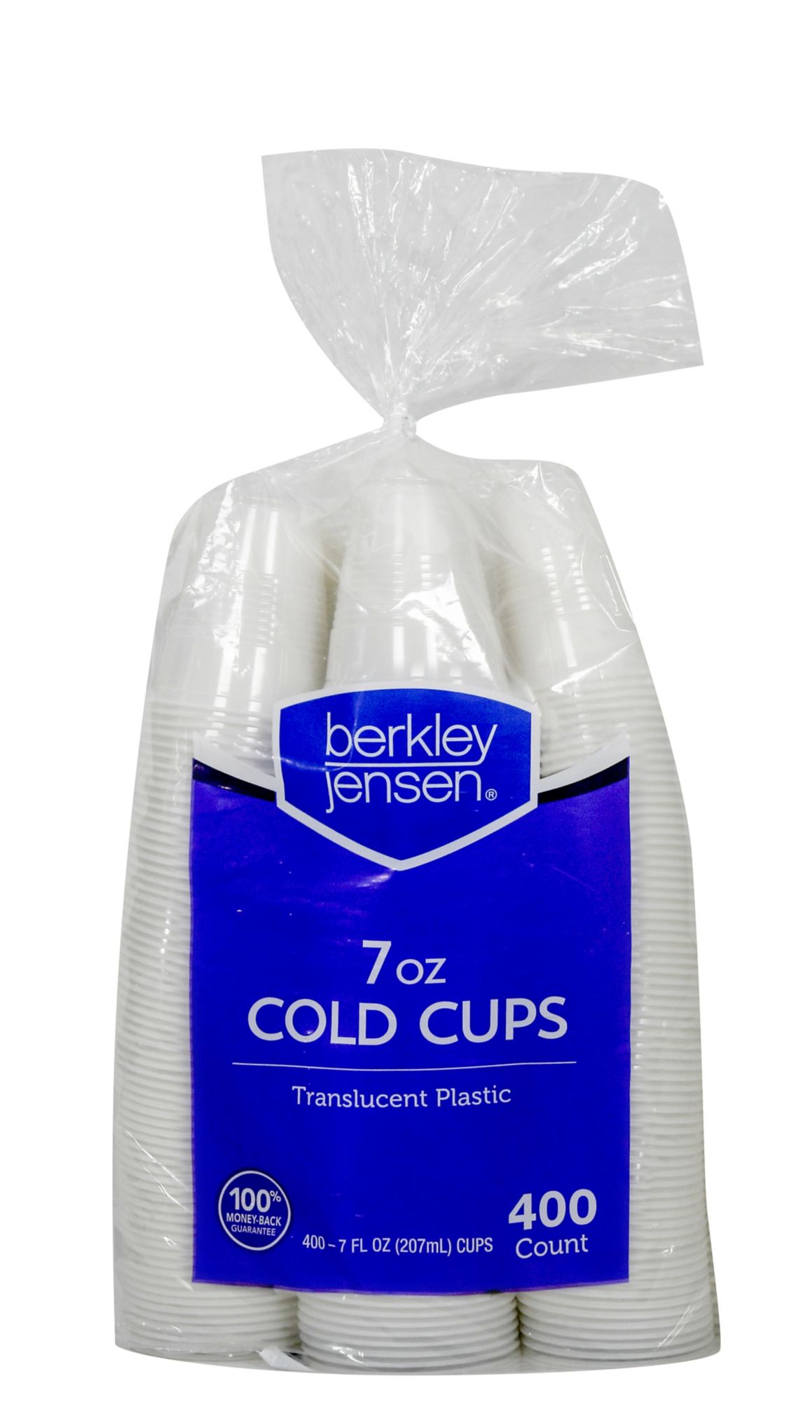 7 Oz. Clear Plastic Cups - 100 Ct.