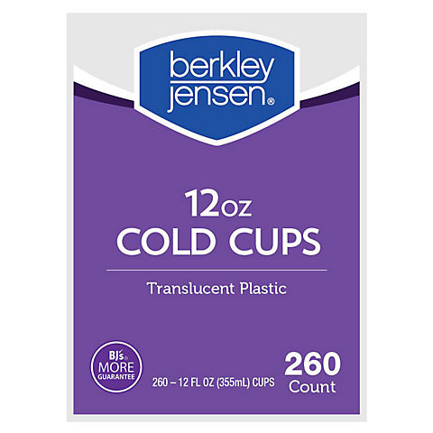 Berkley Jensen 12-Oz. Cups, 260 ct. - Translucent