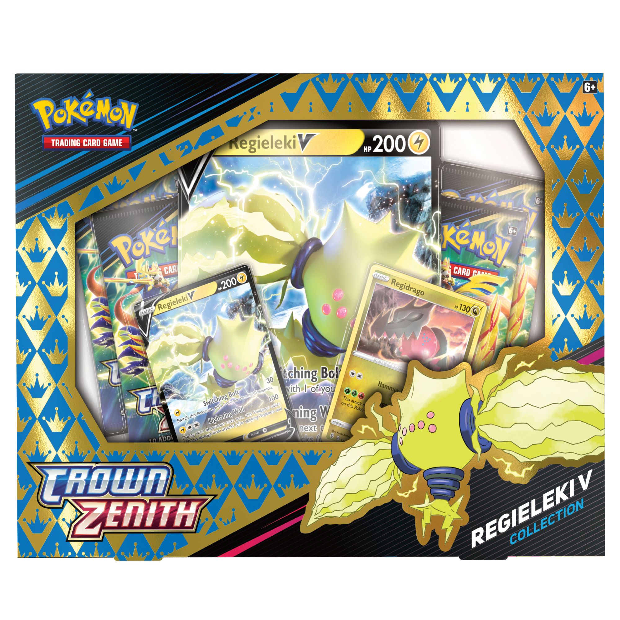 Pokemon Trading Card Games Crown Zenith Special Collection Pikachu Vmax - 7  Booster Packs Included