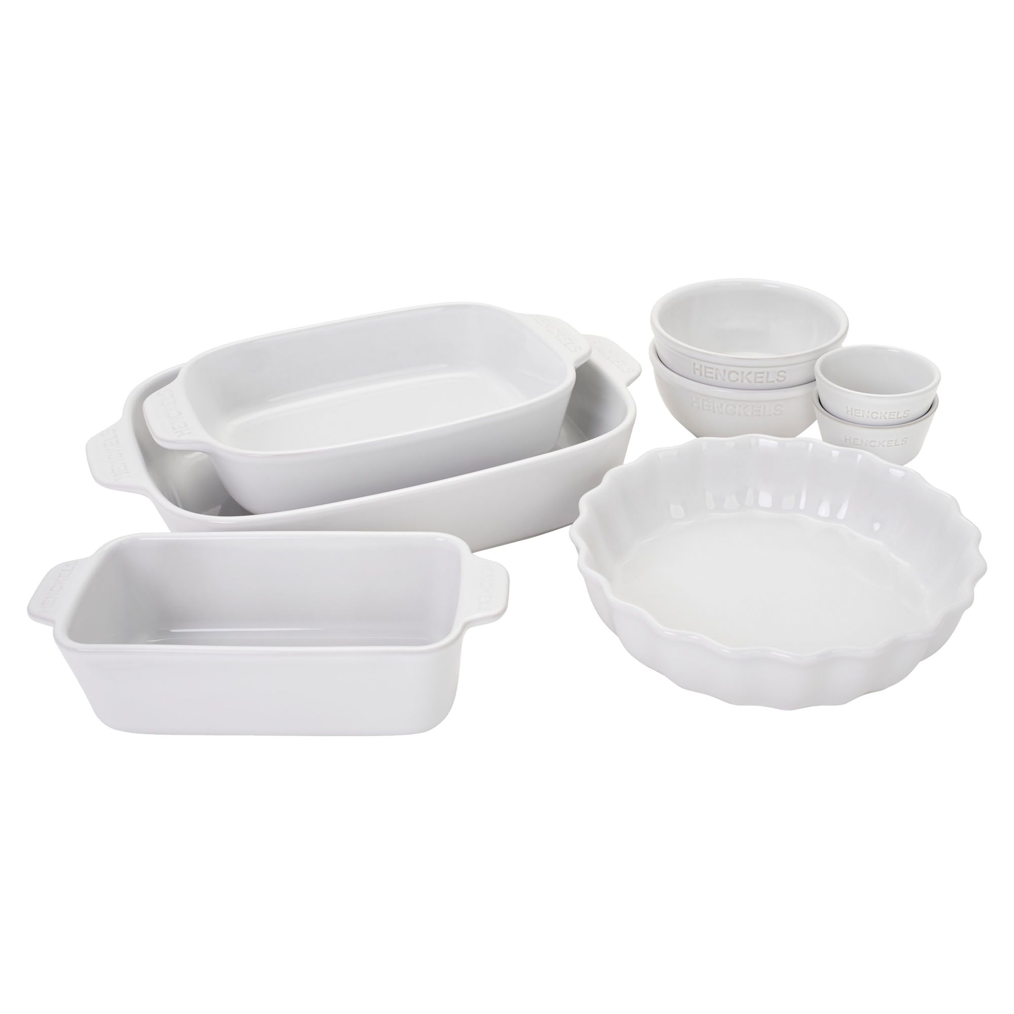 Wholesale White Rectangle Ceramic Oven Baking Dishes Stoneware