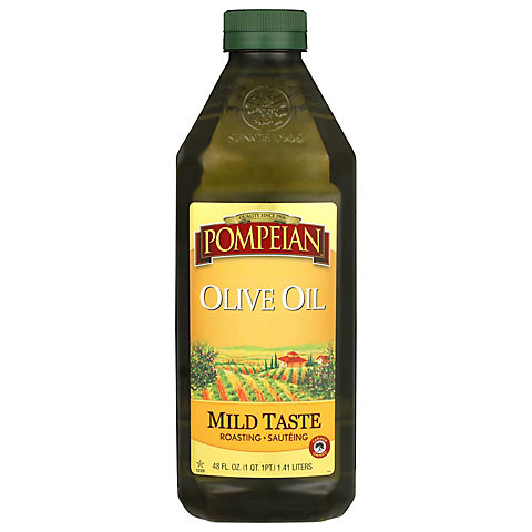 Pompeian Mild Taste Olive Oil, 48 fl. oz.