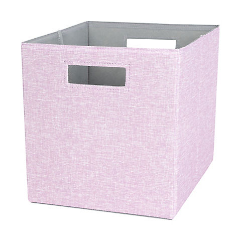 Berkley Jensen Foldable Storage Cubes, 4 pk. - Dawn Pink