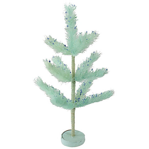 Northlight 19" Pastel Green Pine Artificial Easter Tree