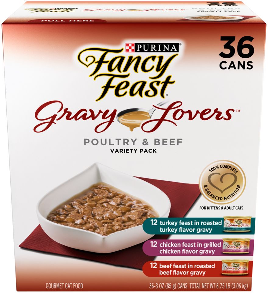 fancy feast gravy lovers cat food