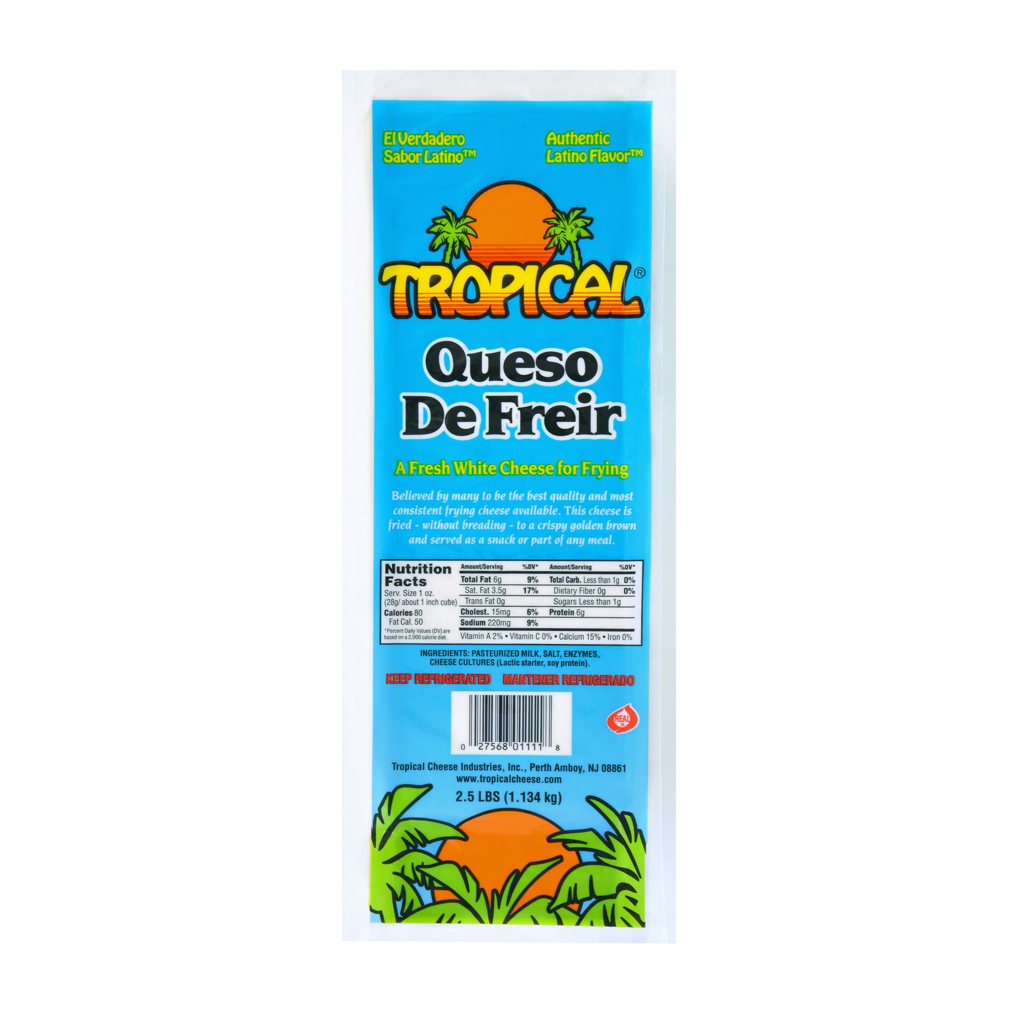 Golden Temptation: Tropical Queso De Freir With A Burst Of Flavor