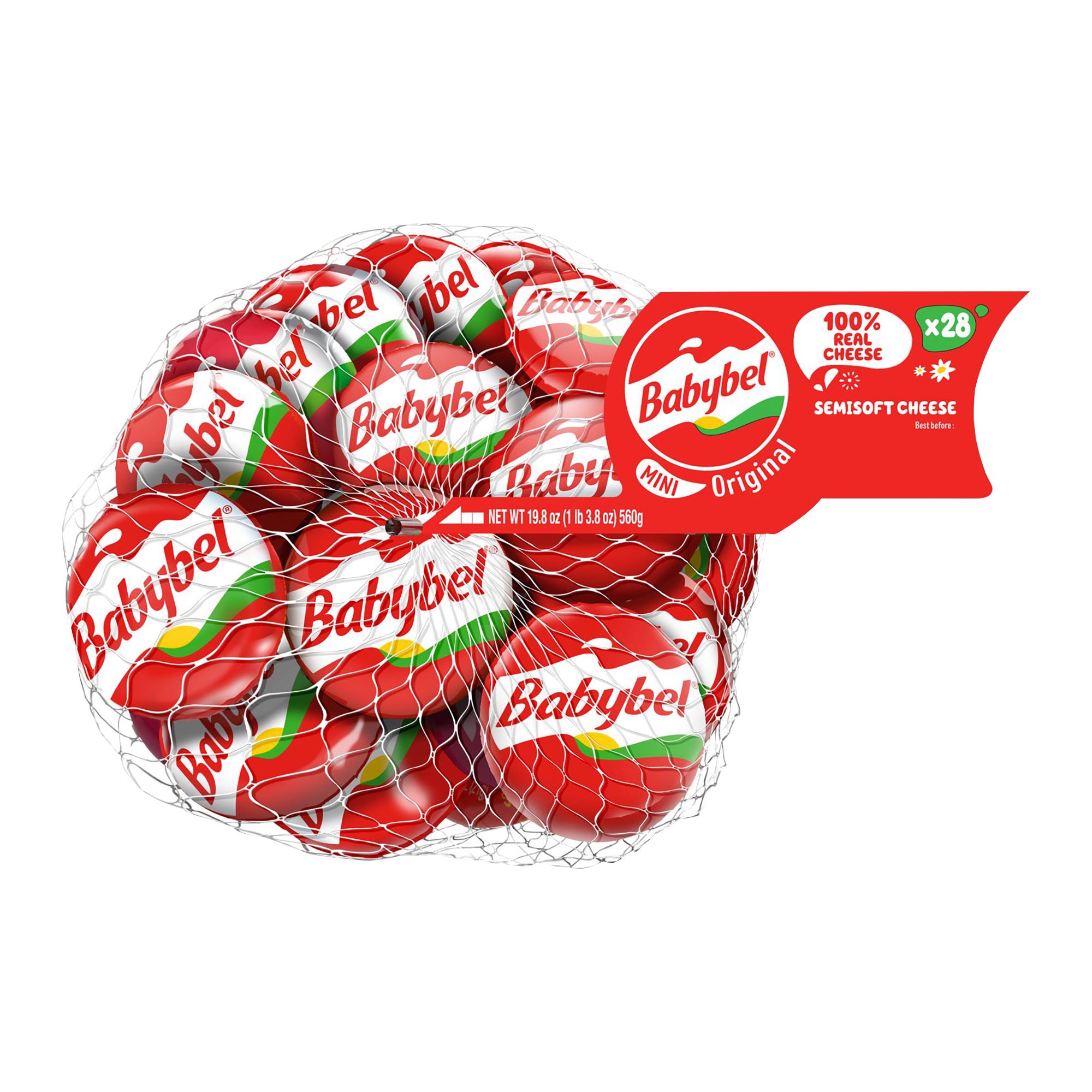 Babybel Mini Original Cheese, Pack Of 26