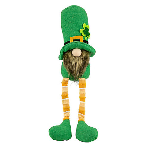 Northlight 17" St. Patrick's Day Leprechaun Gnome with Dangly Legs