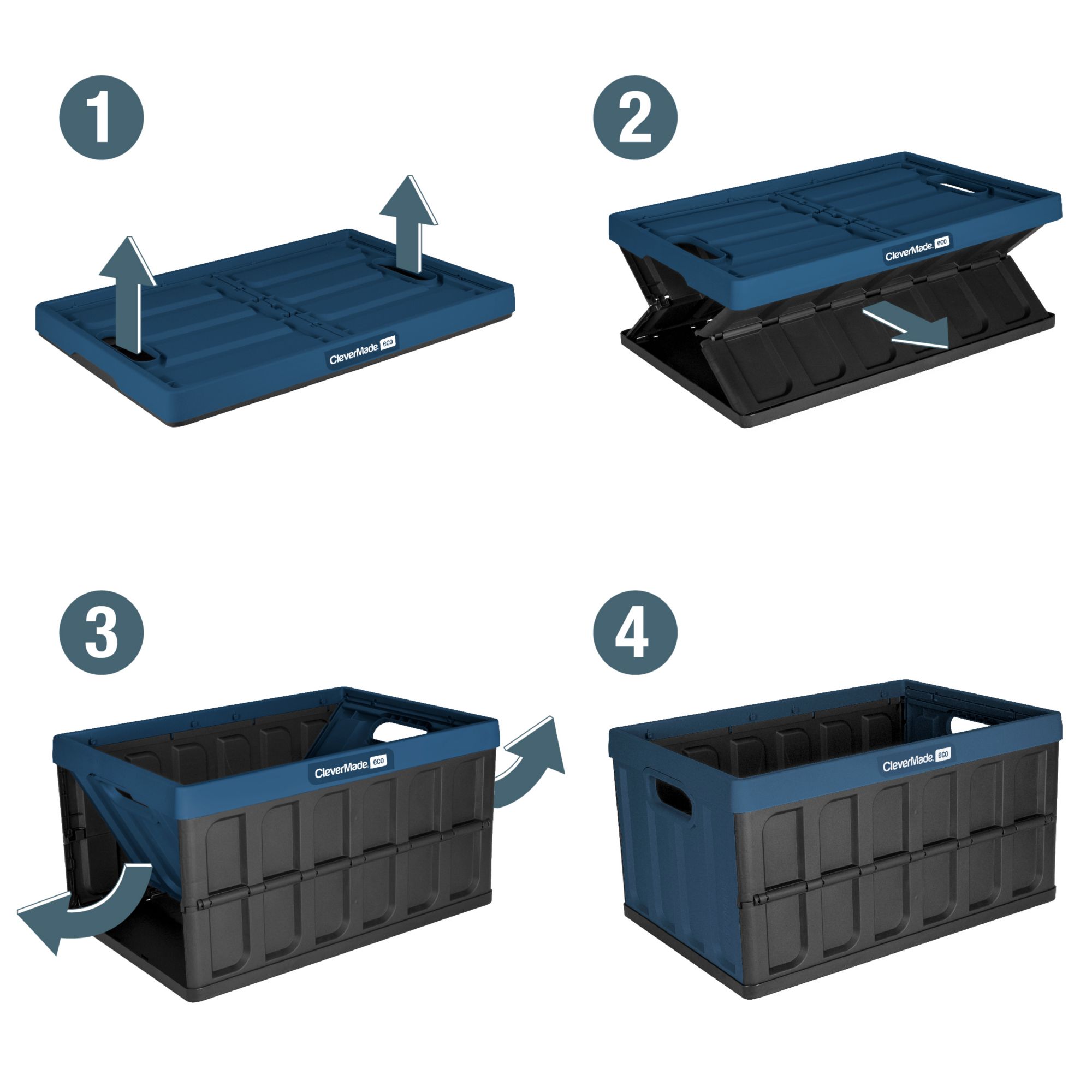 Collapsible Utility Crate - CleverMade