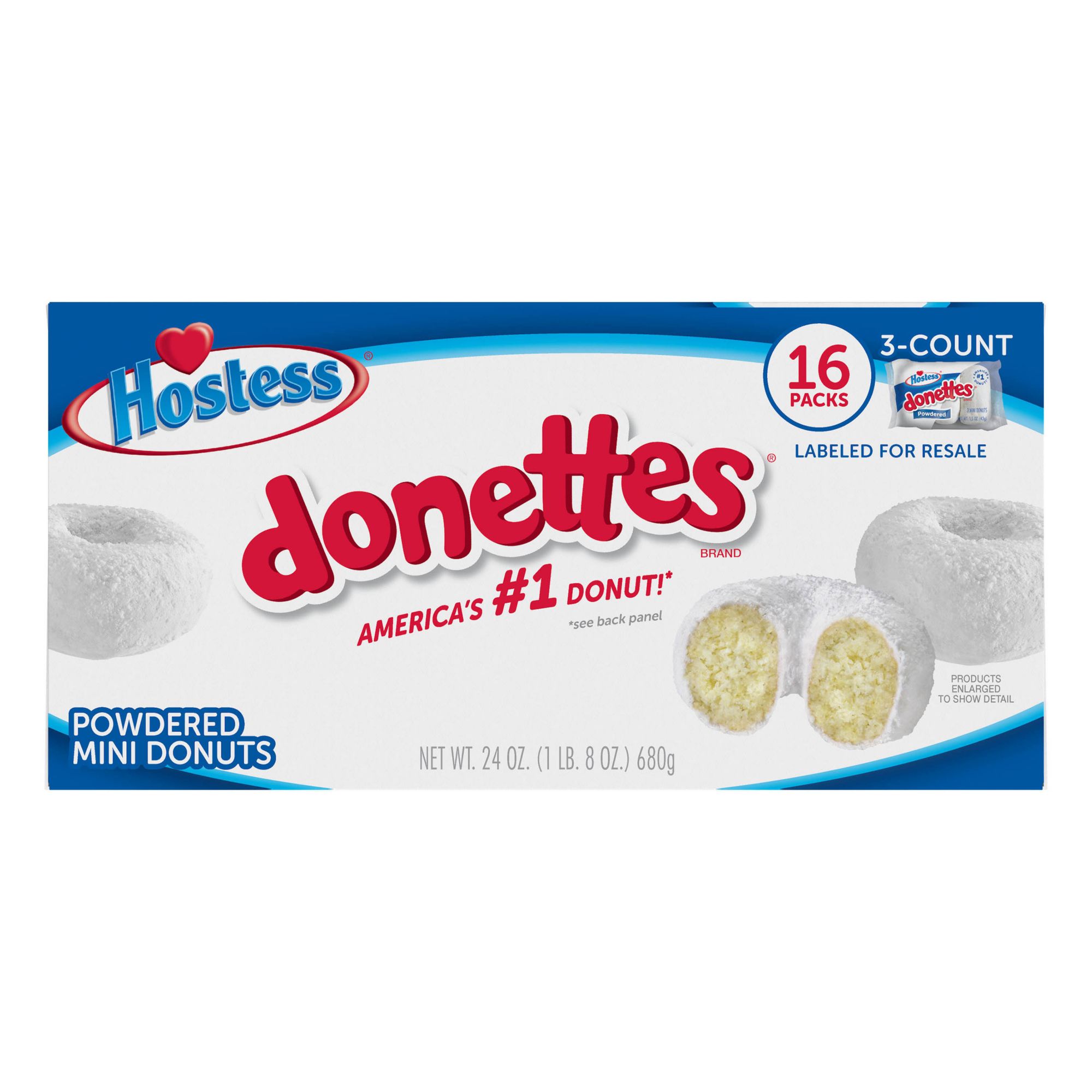 hostess powdered donuts