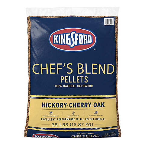 Kingsford 100% Natural Hardwood Blend Pellets - Chef's Blend, 35 lbs.