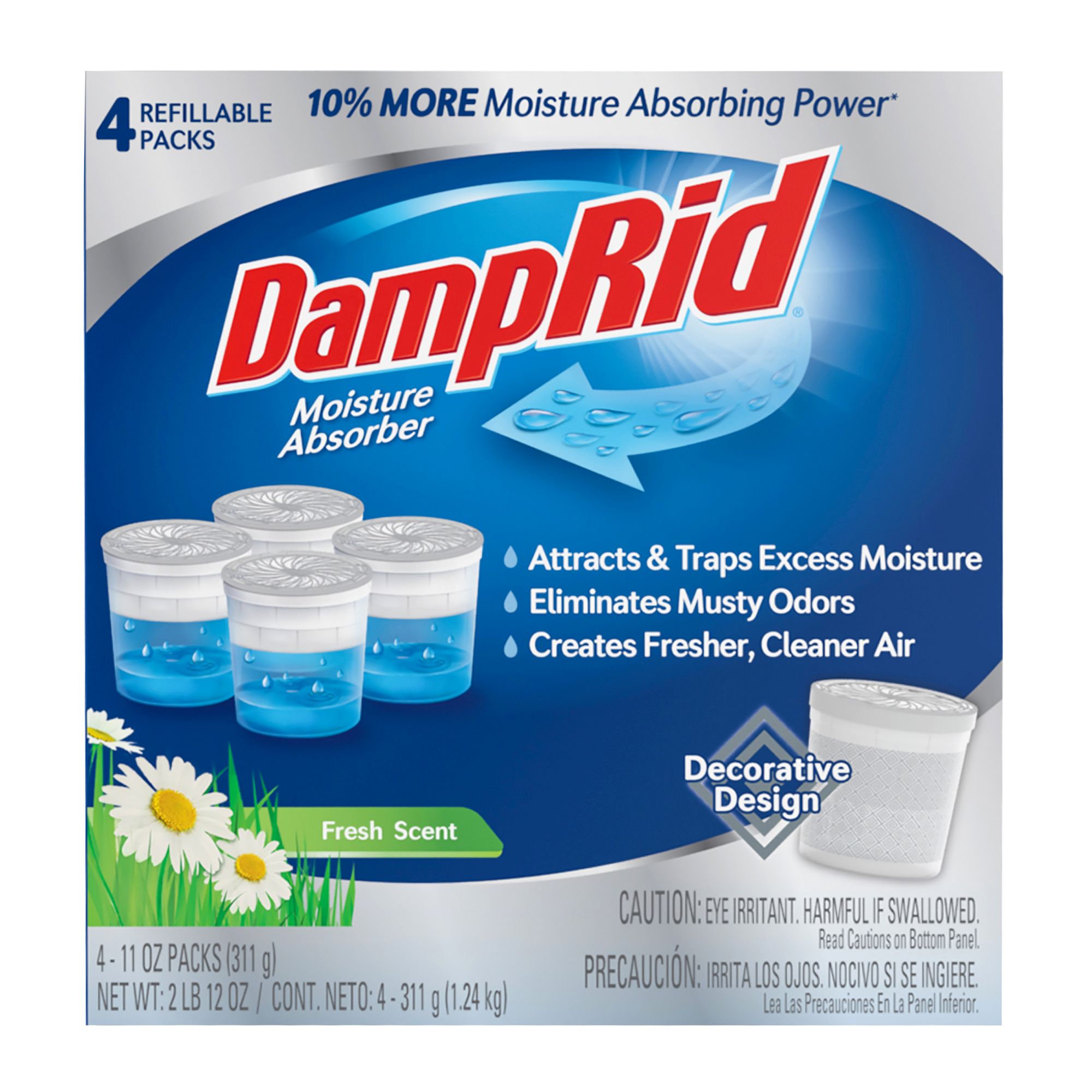 DampRid 10.5-oz Unscented Bucket Moisture Absorber (2-Pack) in the Moisture  Absorbers department at