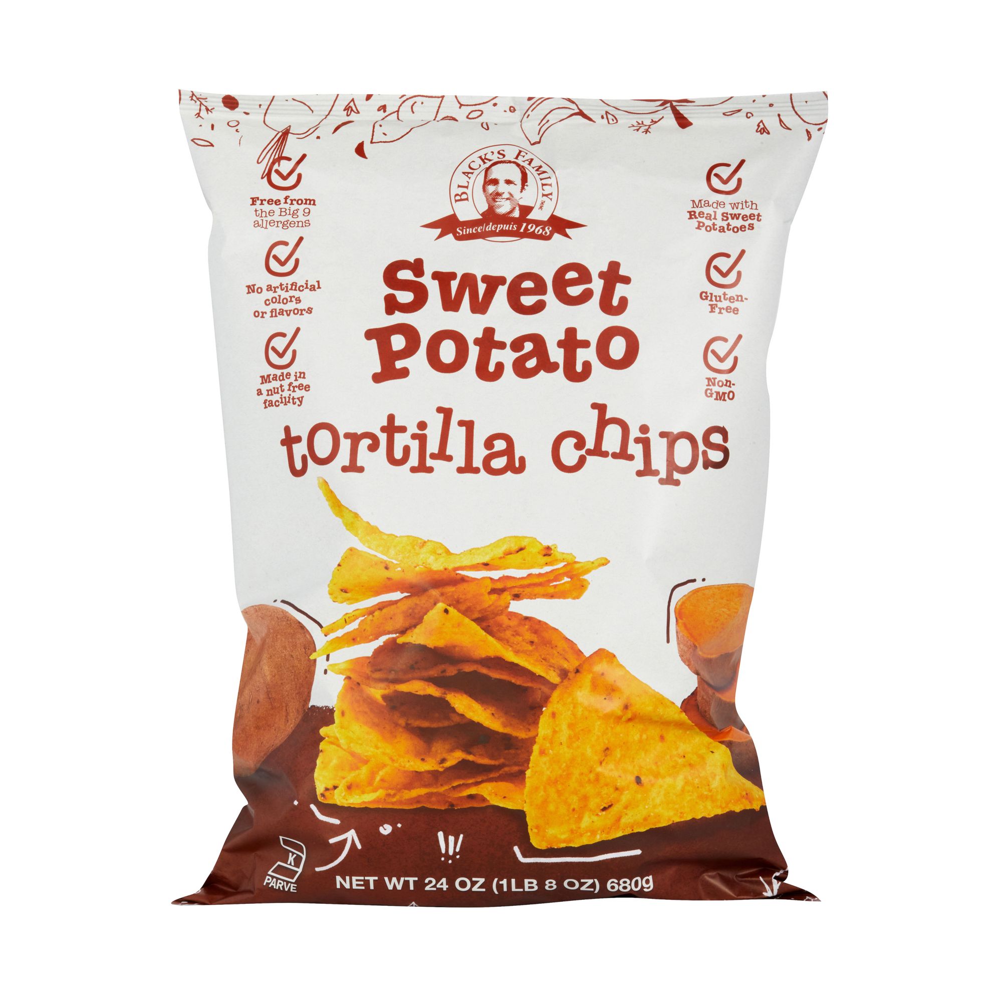 Mister Potato Crisps Sweet Potato Sweet Corn Flavour 100 G.