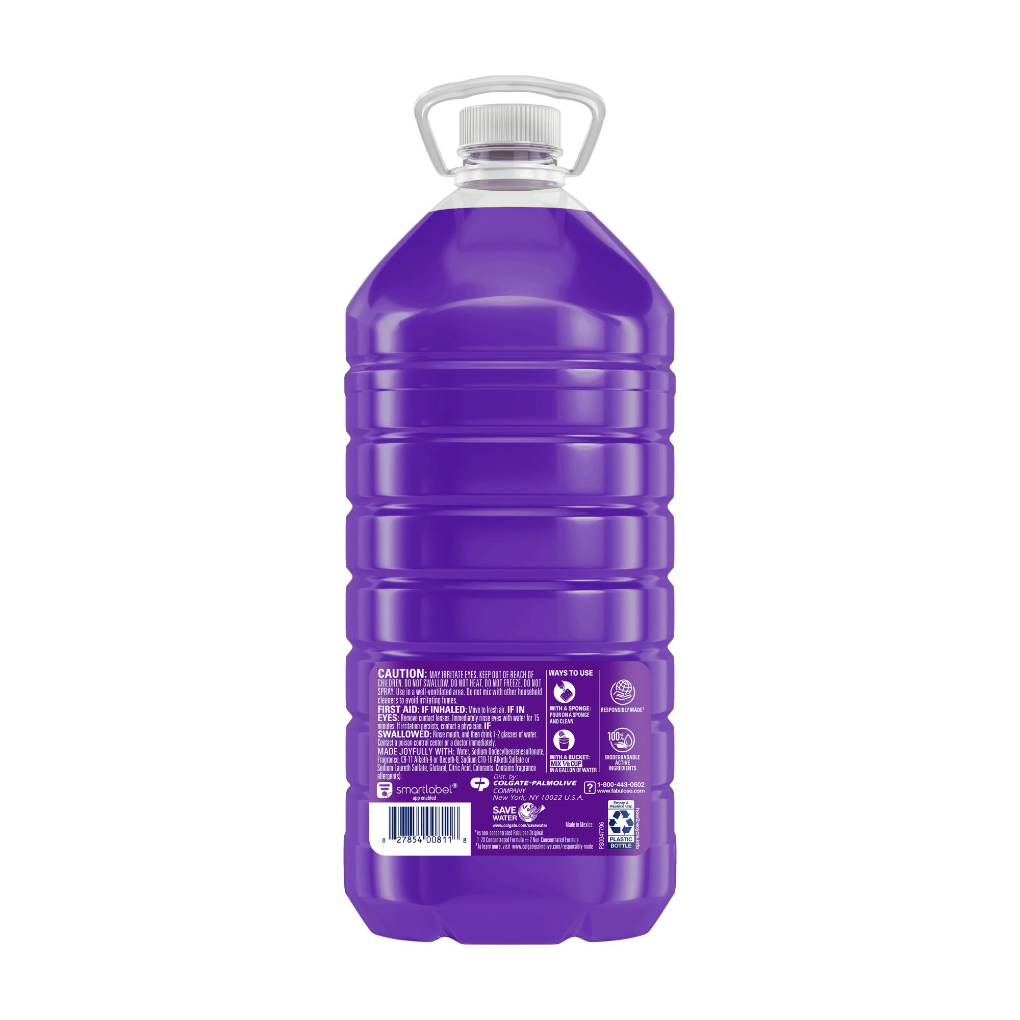 8 Fabuloso factory Cleaner bottles