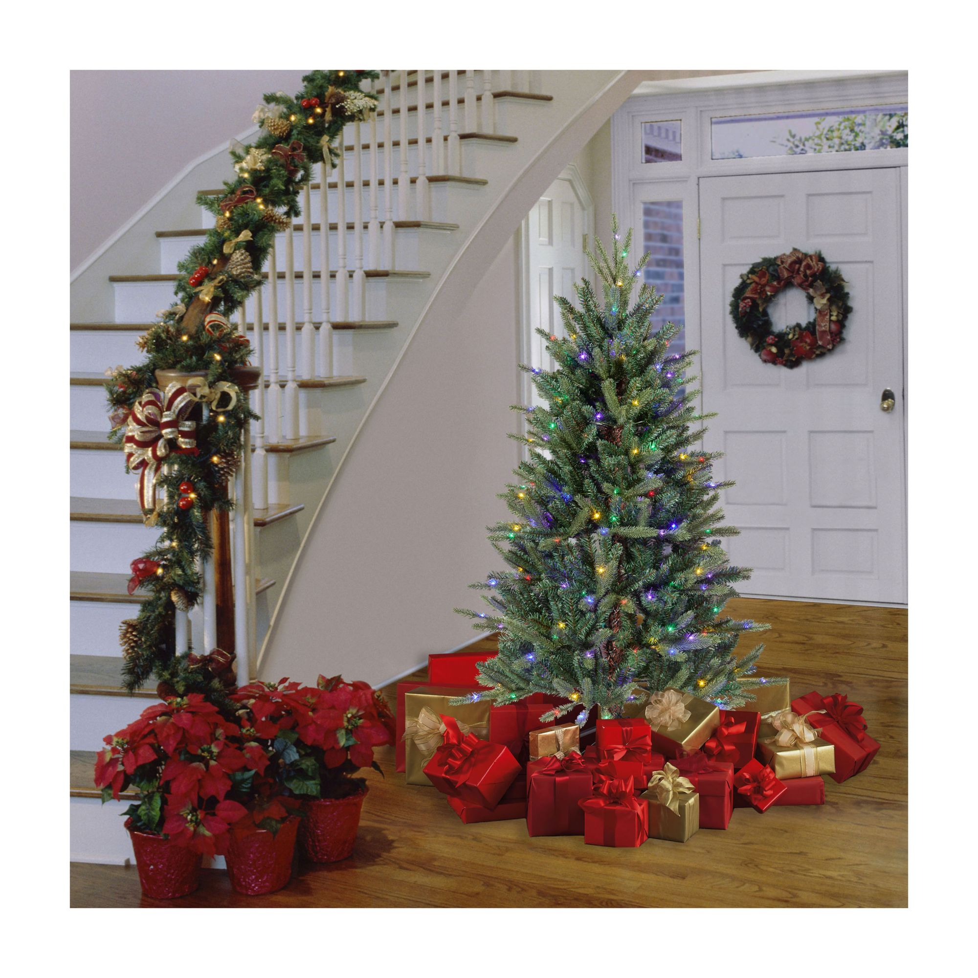 Sylvania 9' 3-Function Color Changing Lighted Tree