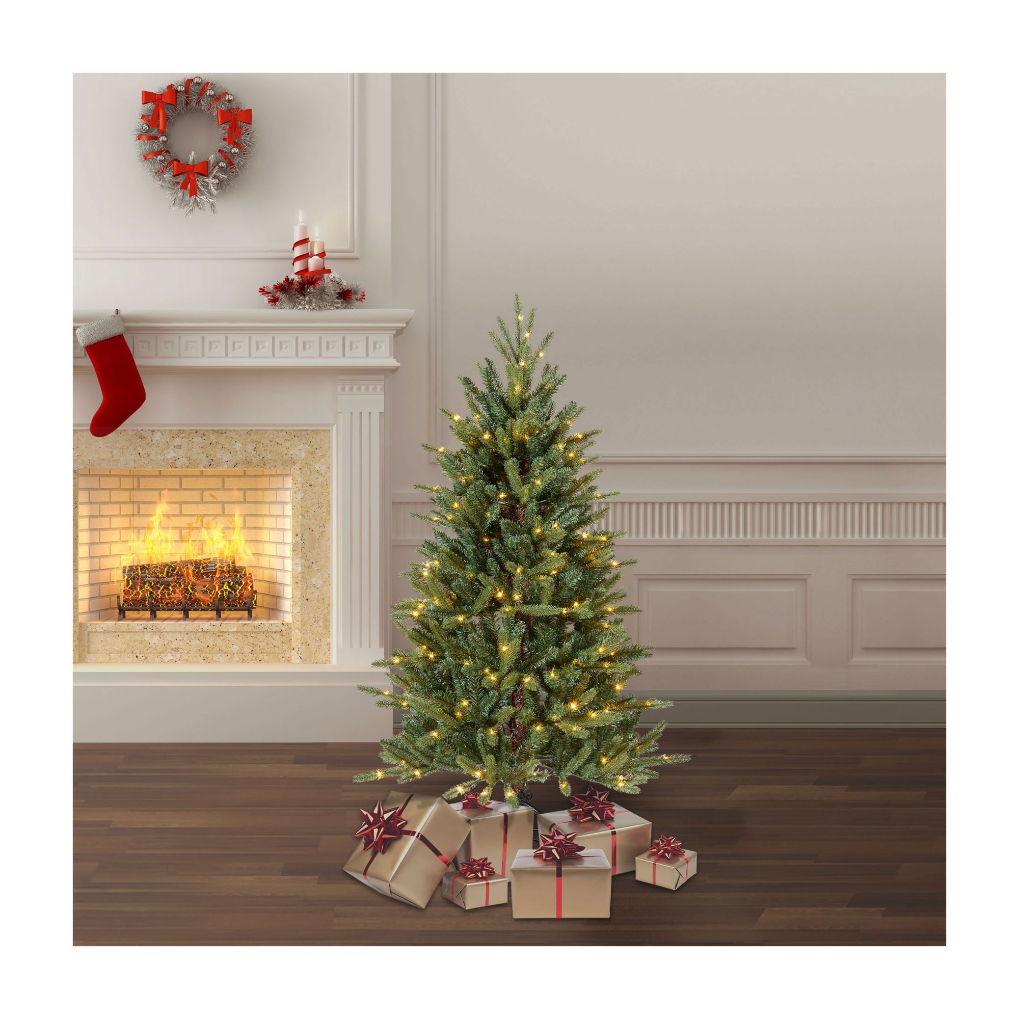 Berkley Jensen 7.5' Frasier Fir Color Changing Lighted Tree