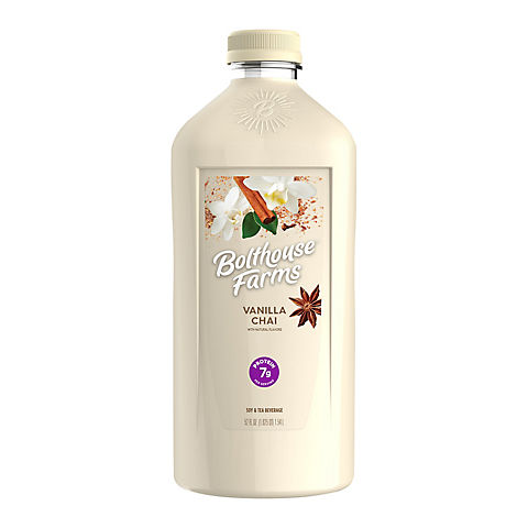 Bolthouse Farms Perfectly Protein Vanilla Chai Tea Soy Beverage, 52 oz.