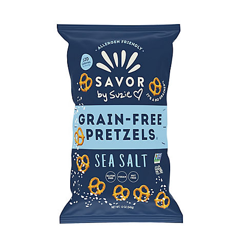 Savor by Suzie Sea Salt Grain Free Pretzels, 12 oz.