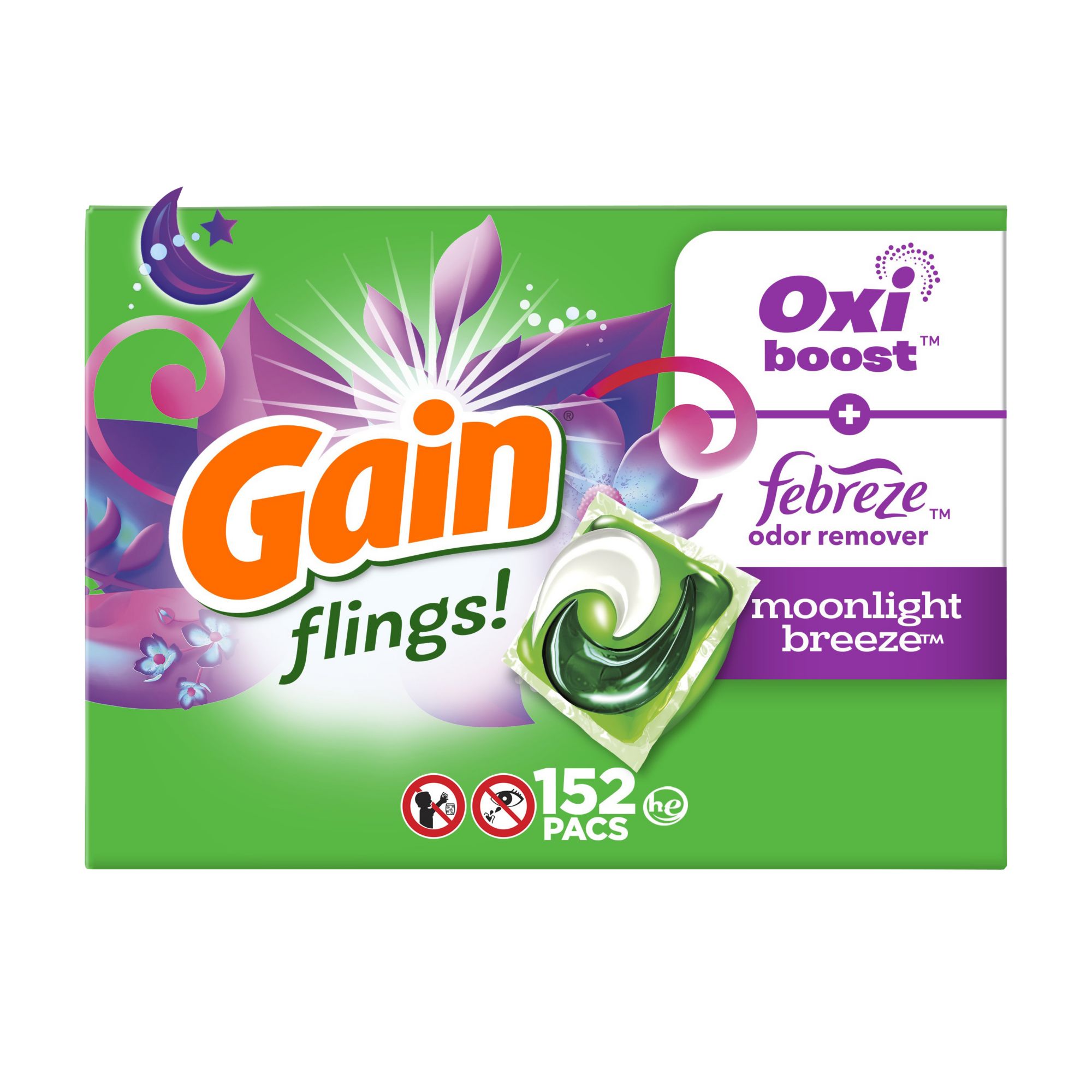 Tide Pods HE Laundry Detergent Pods, Free & Gentle, 152-count