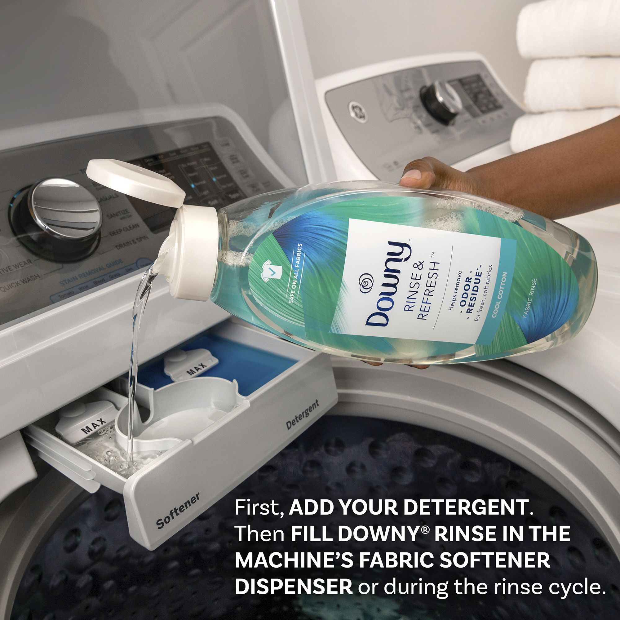  Downy Rinse & Refresh Laundry Odor Remover And Fabric