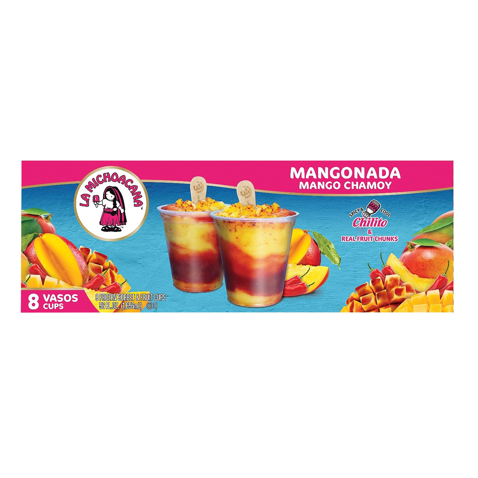 La Michoacana Mangonada Cup, 8 pk./7 fl. oz.