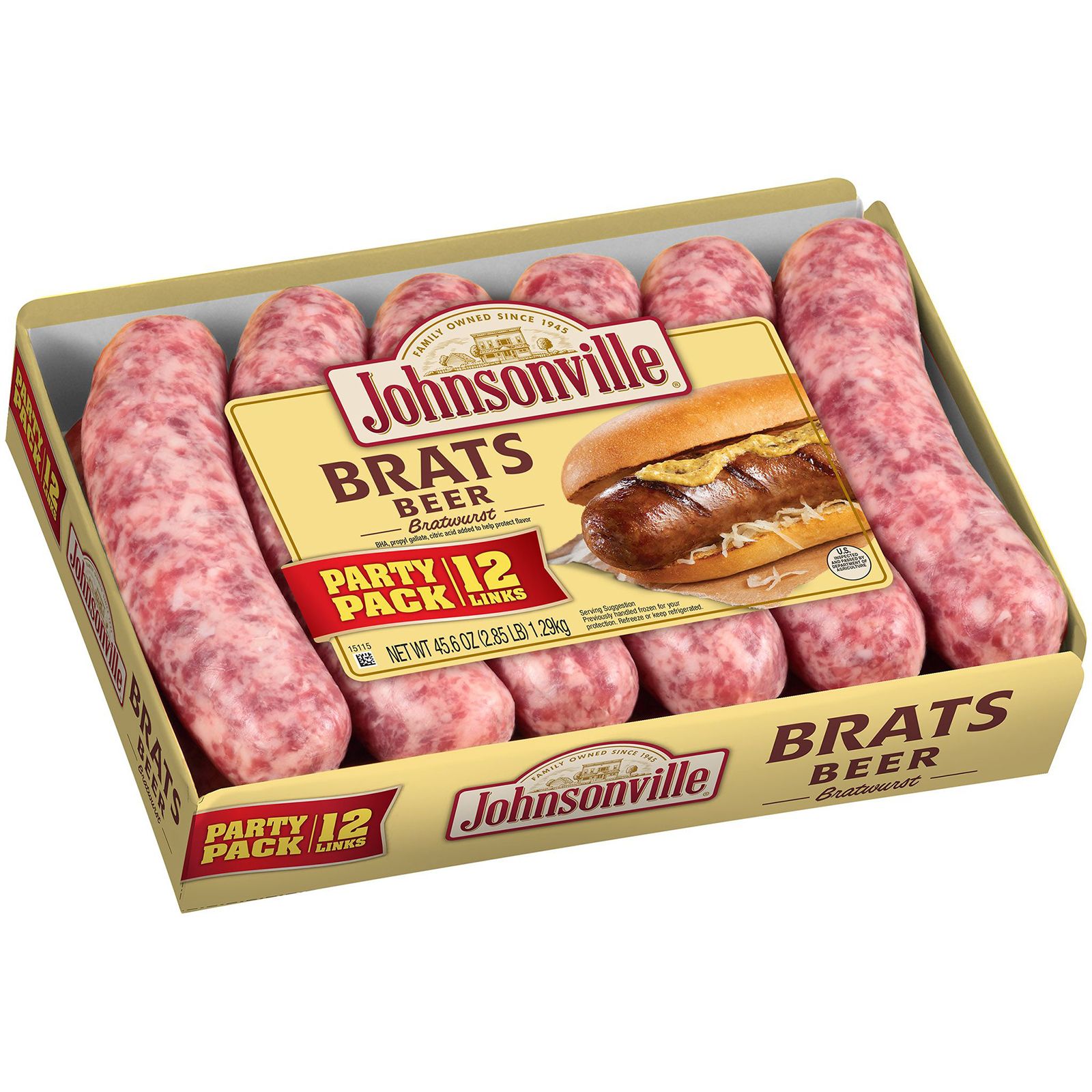 Johnsonville 2024 beer brats