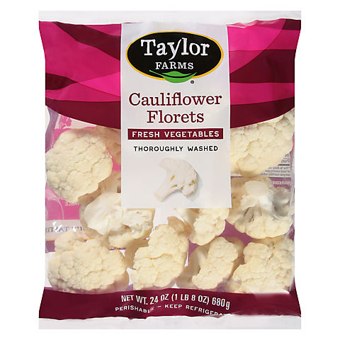 Taylor Farms Cauliflower Florets, 24 oz.