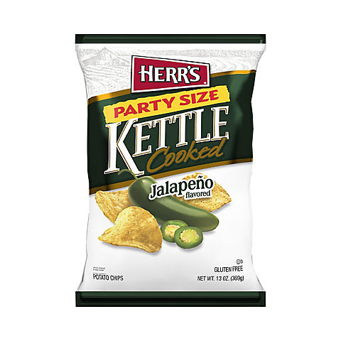 Herrs Jalapeno Kettle Chips, 13 oz.