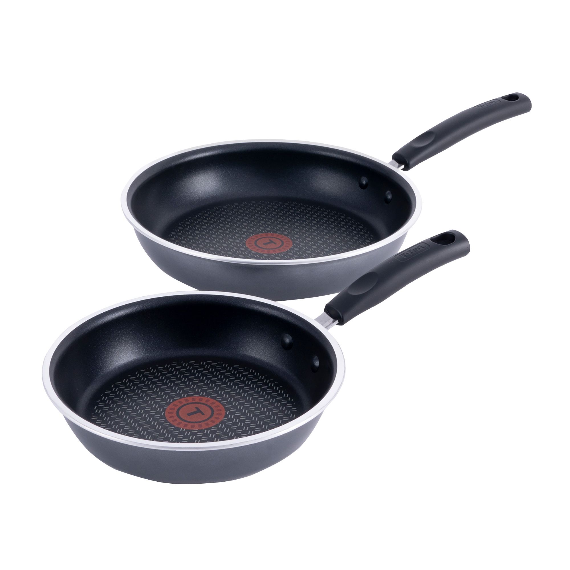 Signature Stainless Steel 2-Piece Nonstick Fry Pan Set