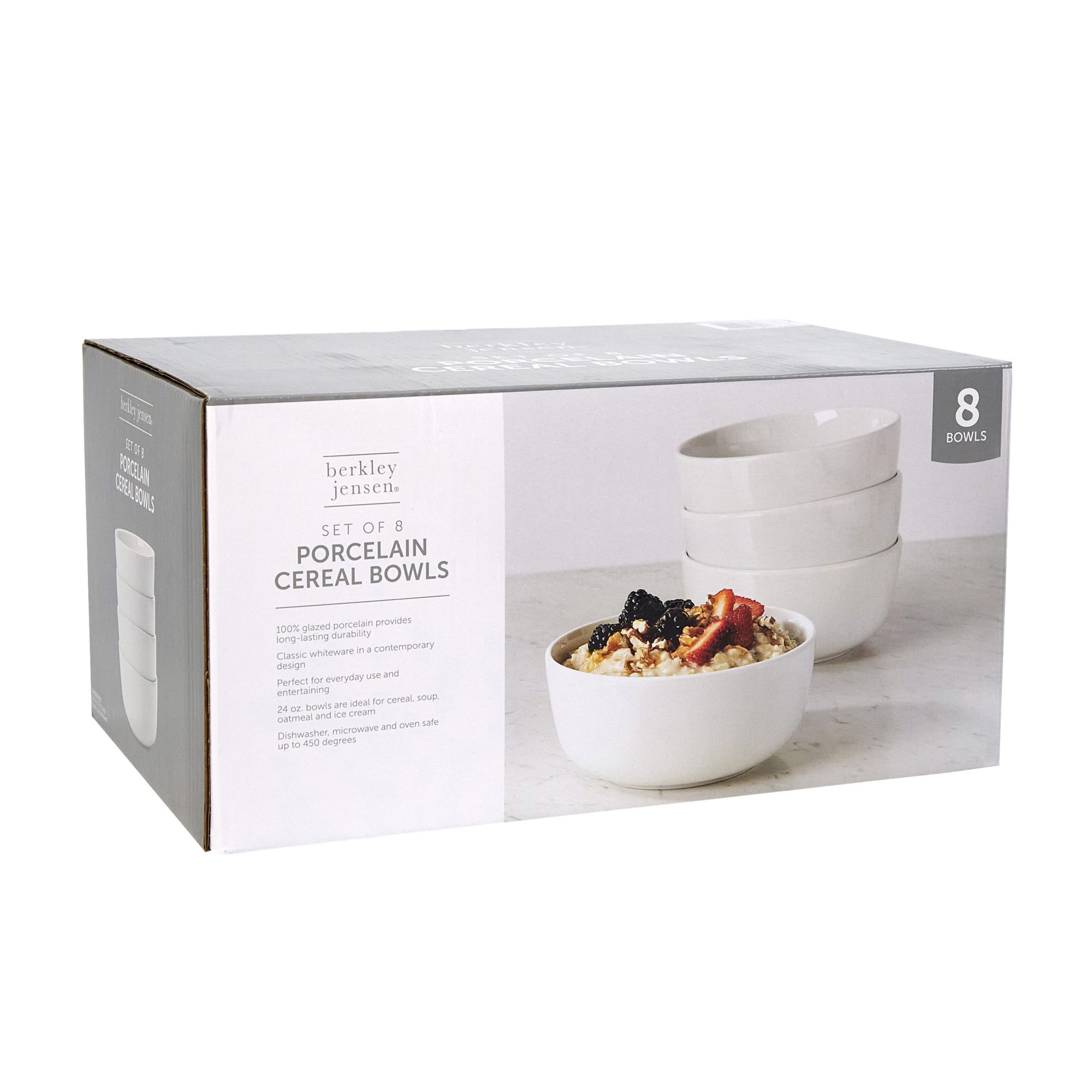 Contact Modern White Soup/Cereal Bowl + Reviews