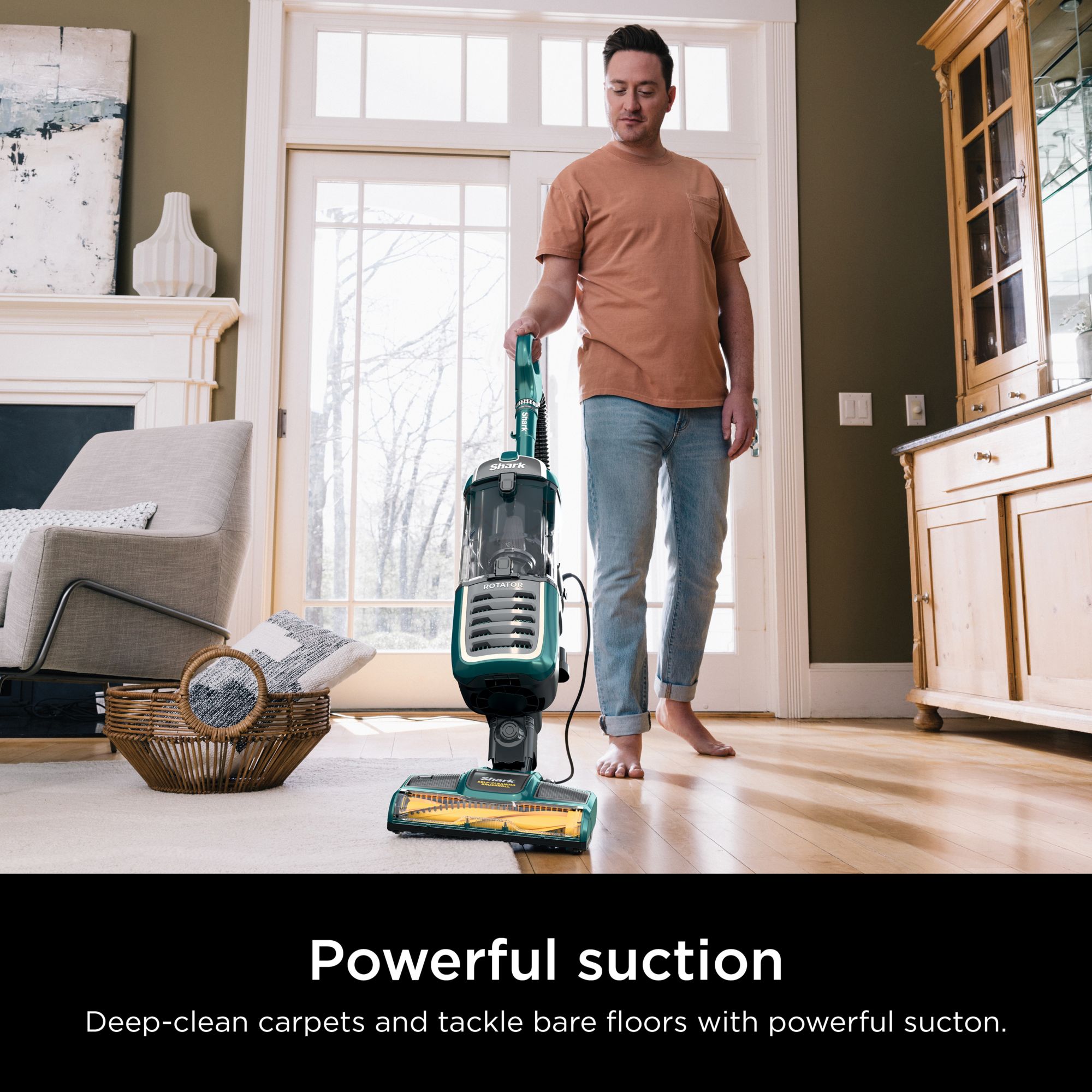 Pet Floor Roller Brush, Floor Cleaning Roller