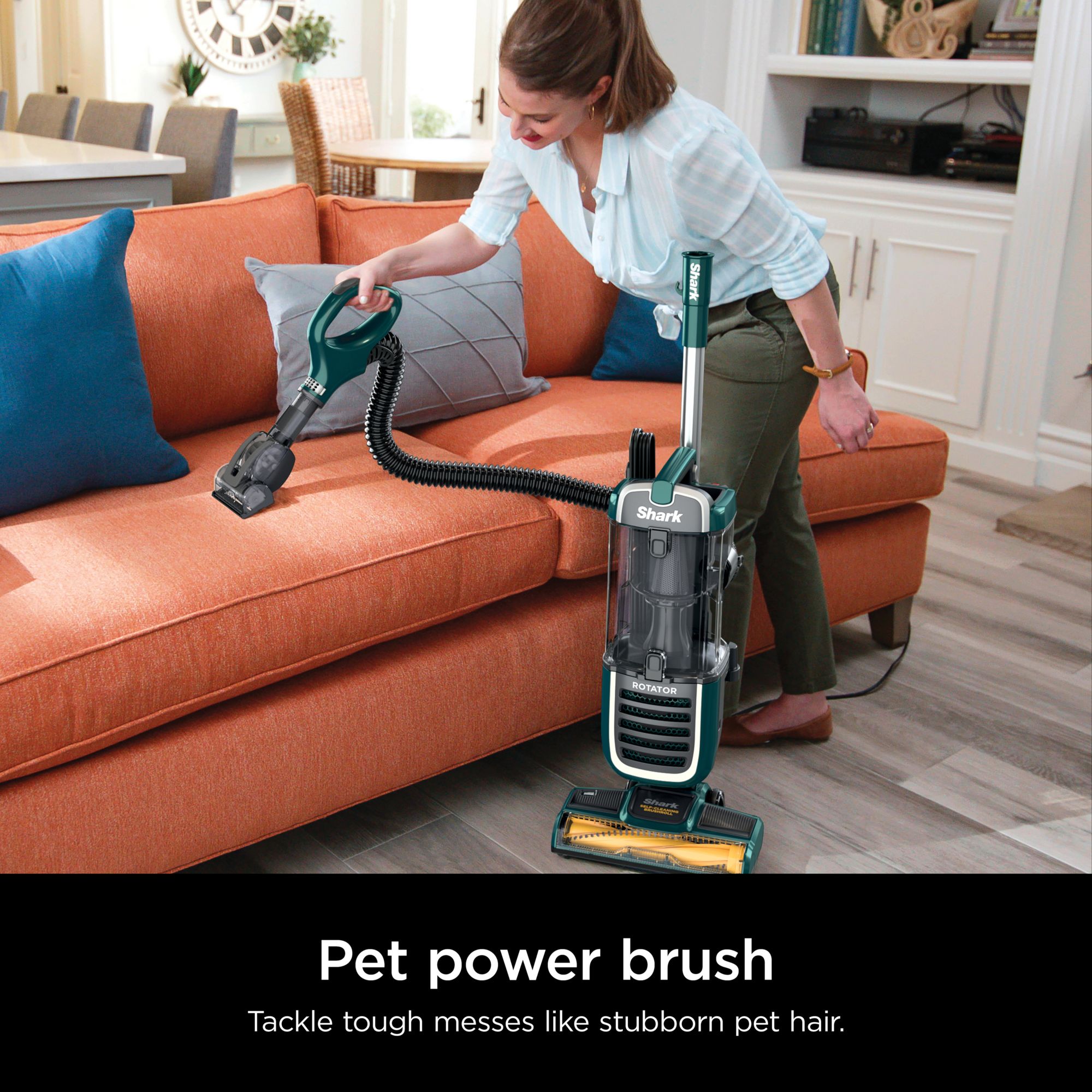 Upright Vacuum With Anti-Allergen Hepa Filter