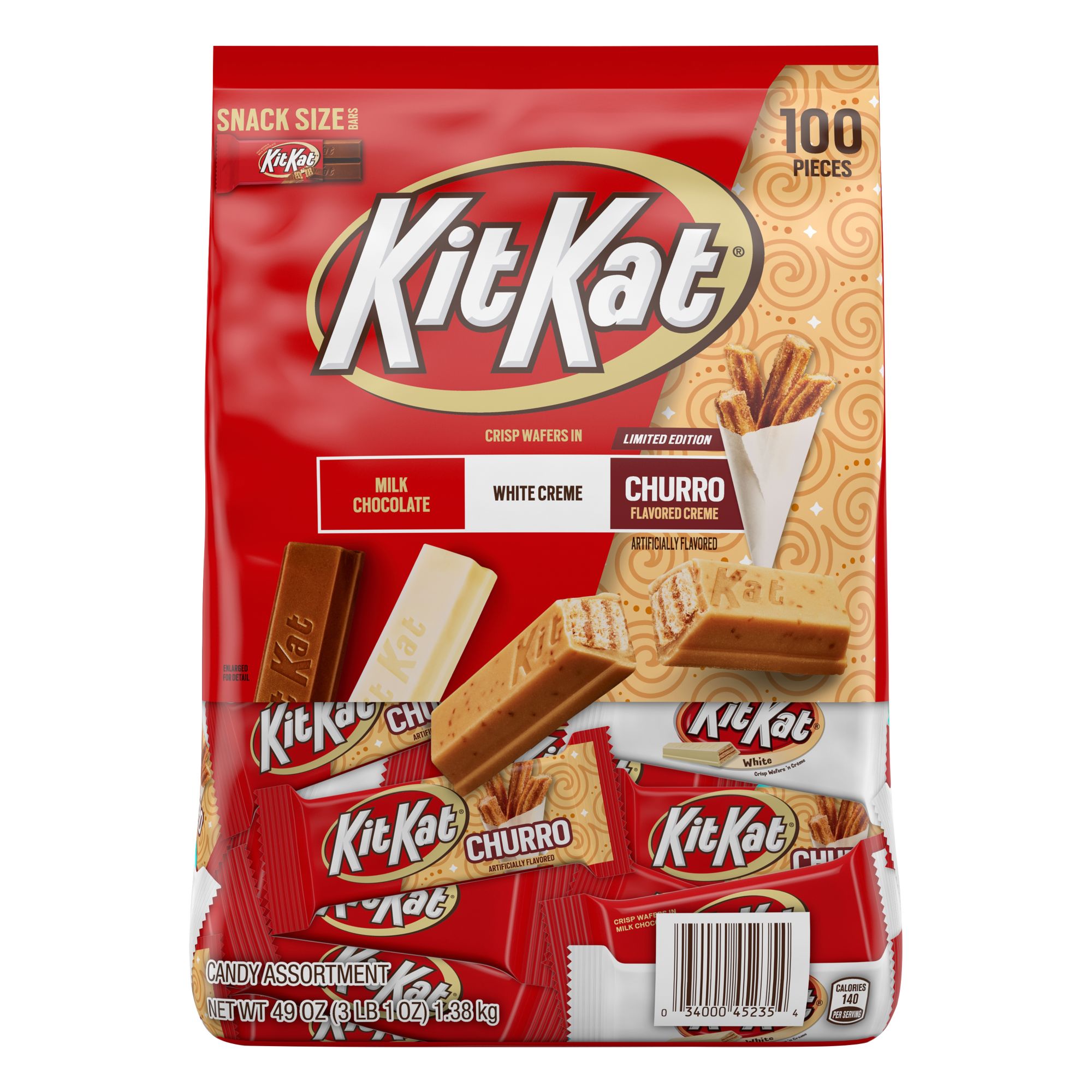 Kit Kat Mini For Coffee Break (pack of 36, 3 bags)