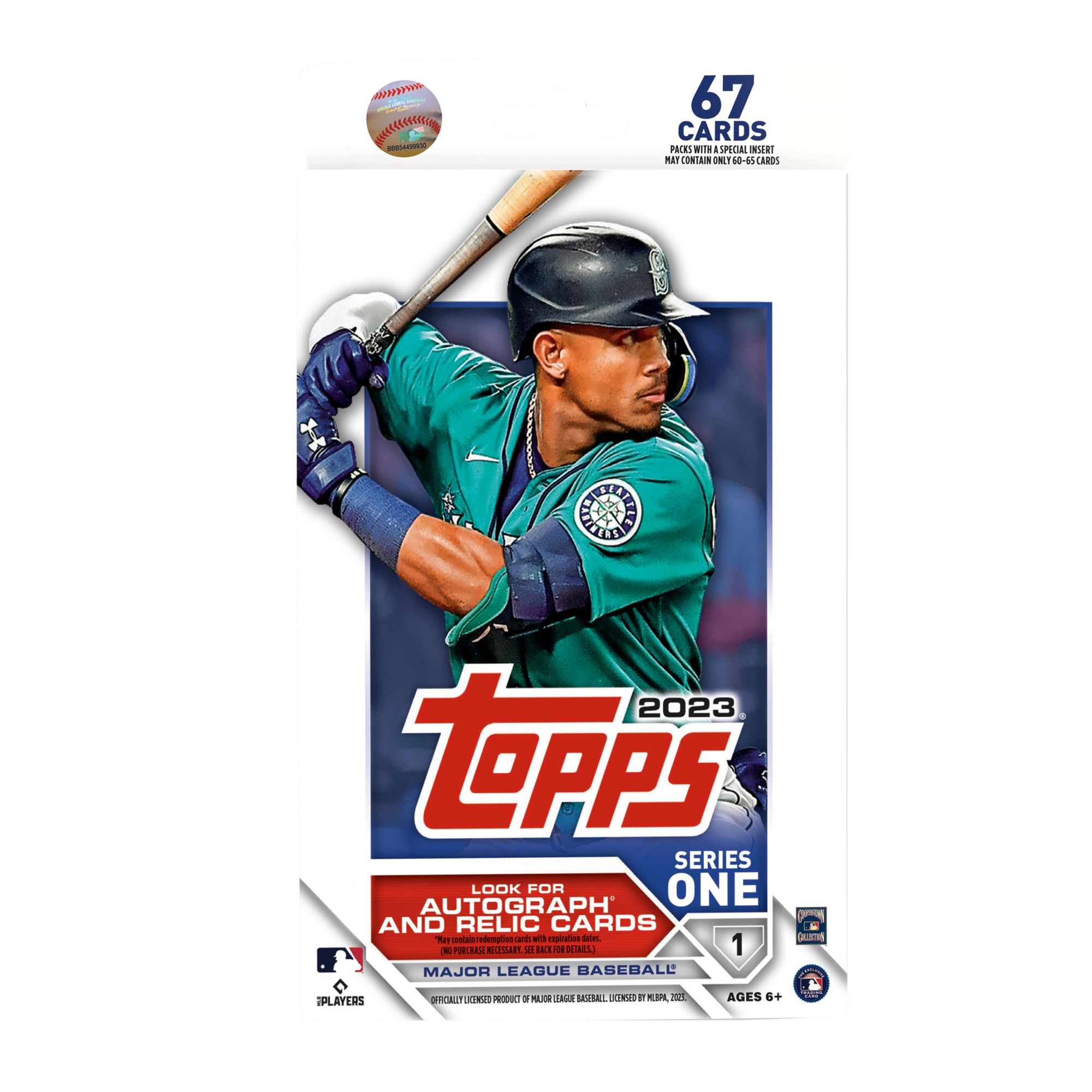 Topps 2023 Baseball Series 1 Hanger Box, 67 pc. | BJ's Wholesale Club