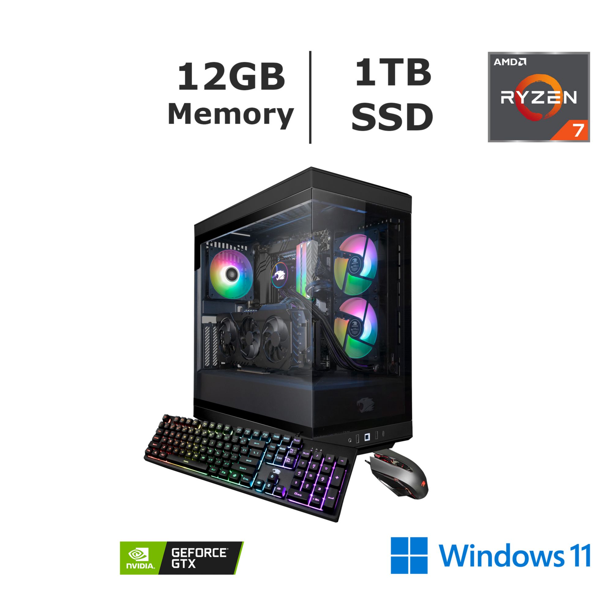 Shop iBUYPOWER Y40 311A Gaming PC, 1TB SSD | BJ's Wholesale Club