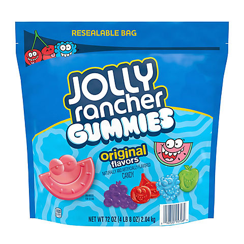 Jolly Rancher Assorted Fruit Flavored Gummies, 72 oz.