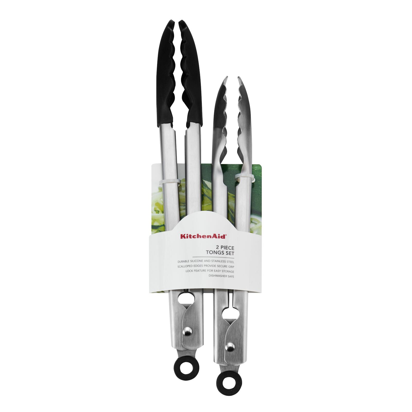 KitchenAid 2-Pieces Stainless Steel Grill Tool Set