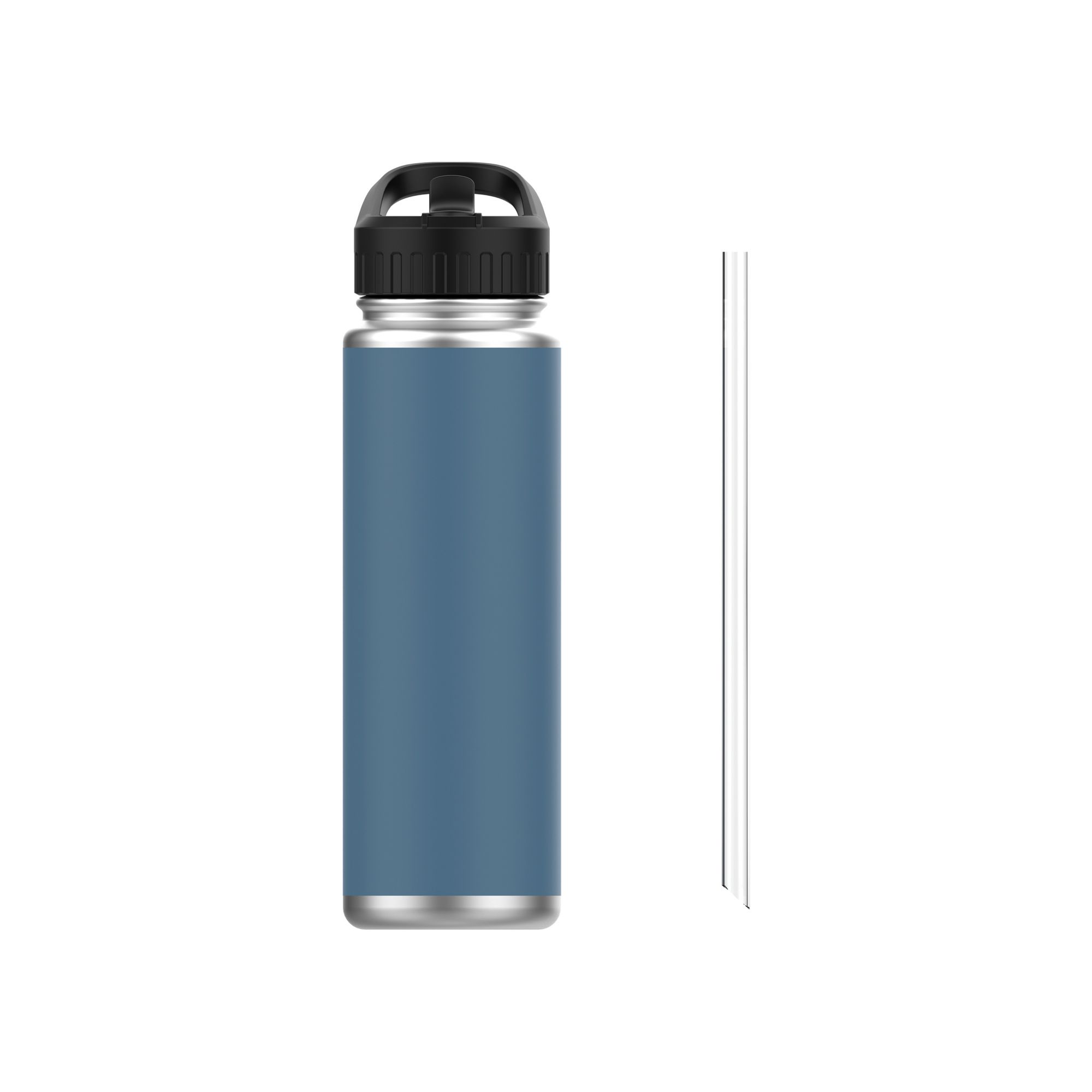 Owala FreeSip 24-oz. Stainless Steel Water Bottle 2 pk. - Blue and Black