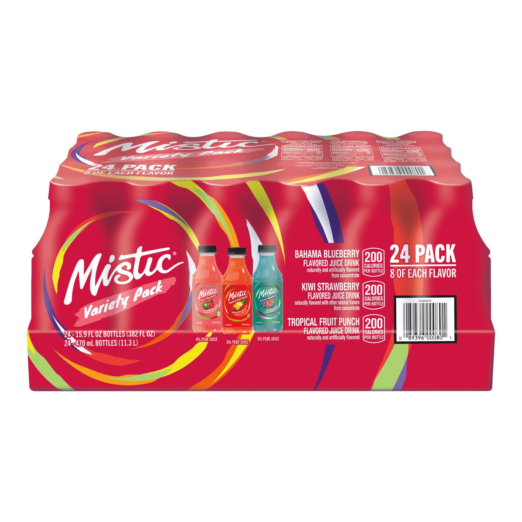 Mistic Tropical Drink Variety Pack, 24 pk./15.9 fl. oz. | BJ's ...