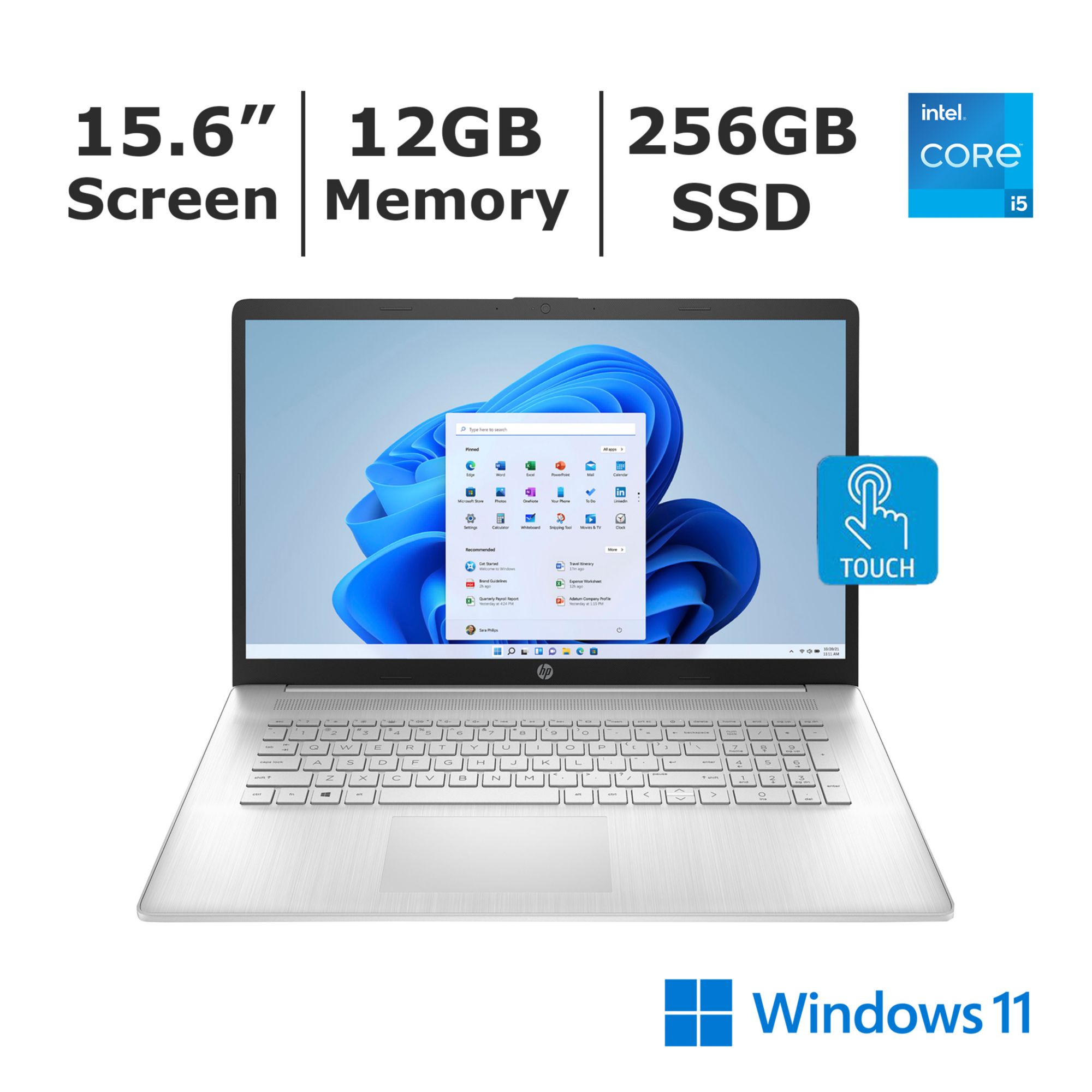 15-dy4013dx 15.6” Touchscreen Laptop - BJs Club