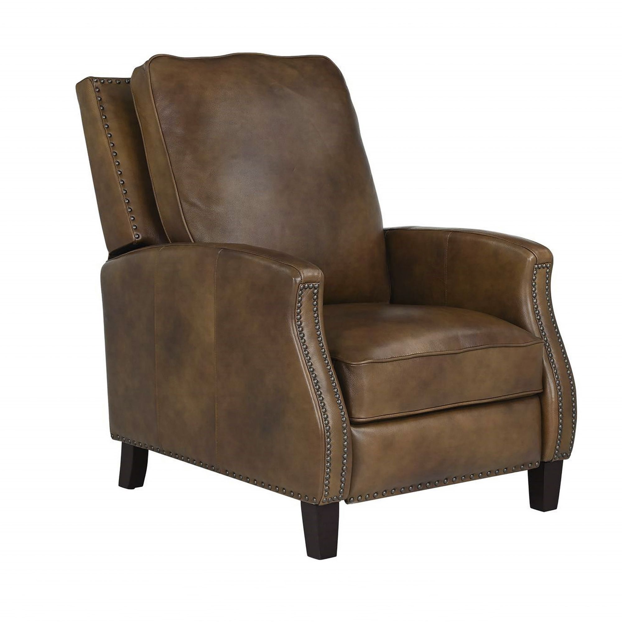 Saddle on sale brown recliner