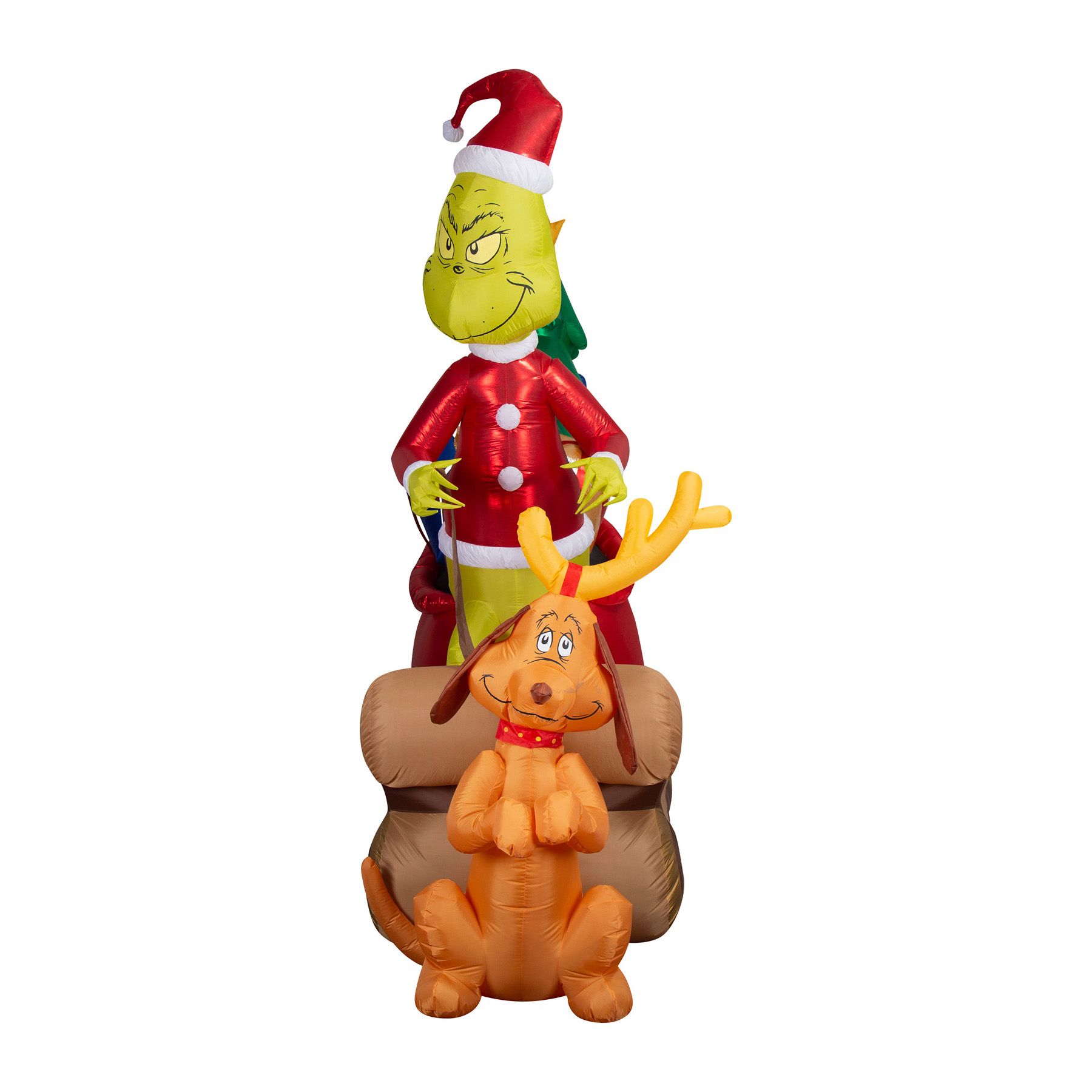 Gemmy 9.3' Giant Animated Christmas Inflatable Grinch | BJ's Wholesale Club