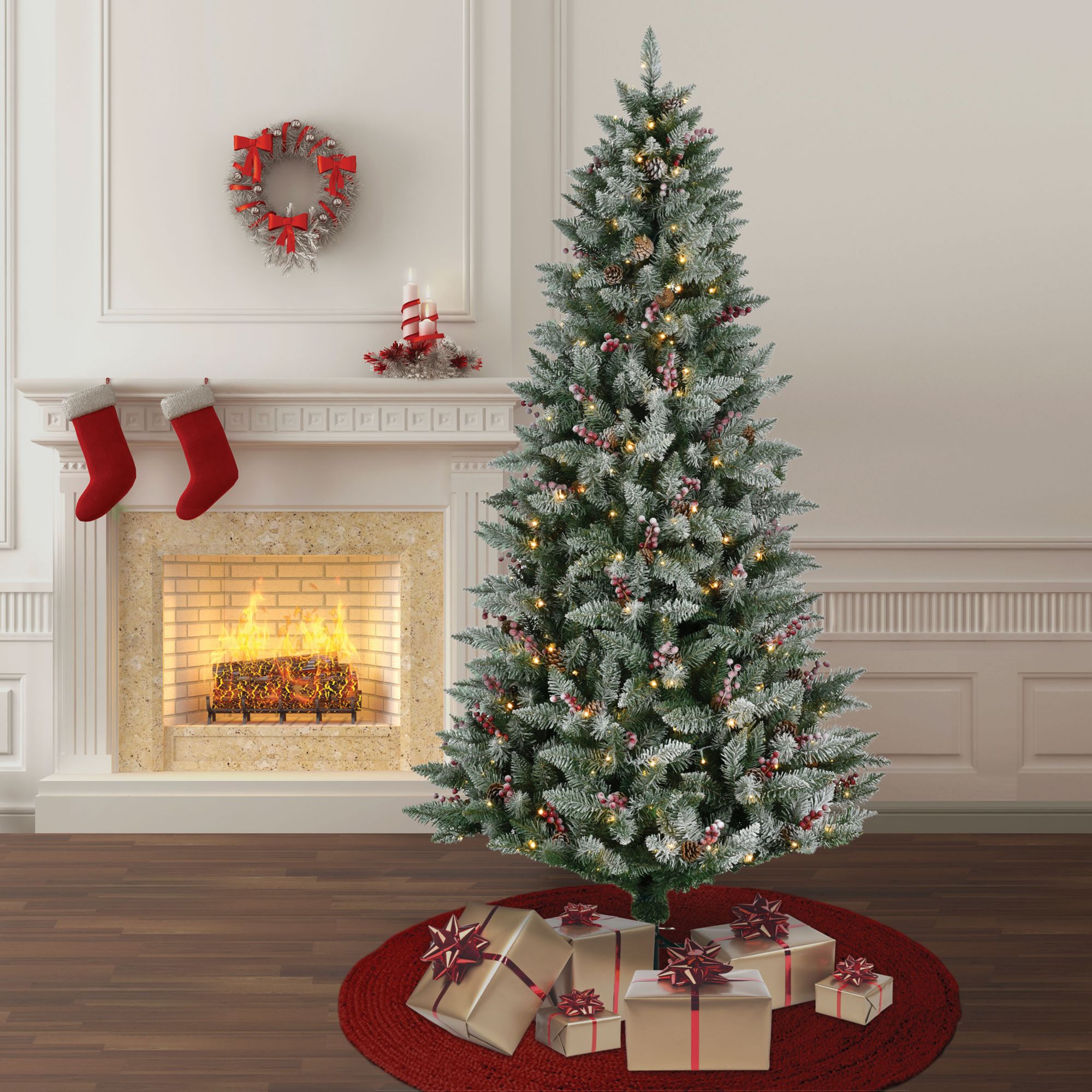 BLACK & DECKER CHRISTMAS TREE SMART STAND 10 SECOND TREE SETUP NEW