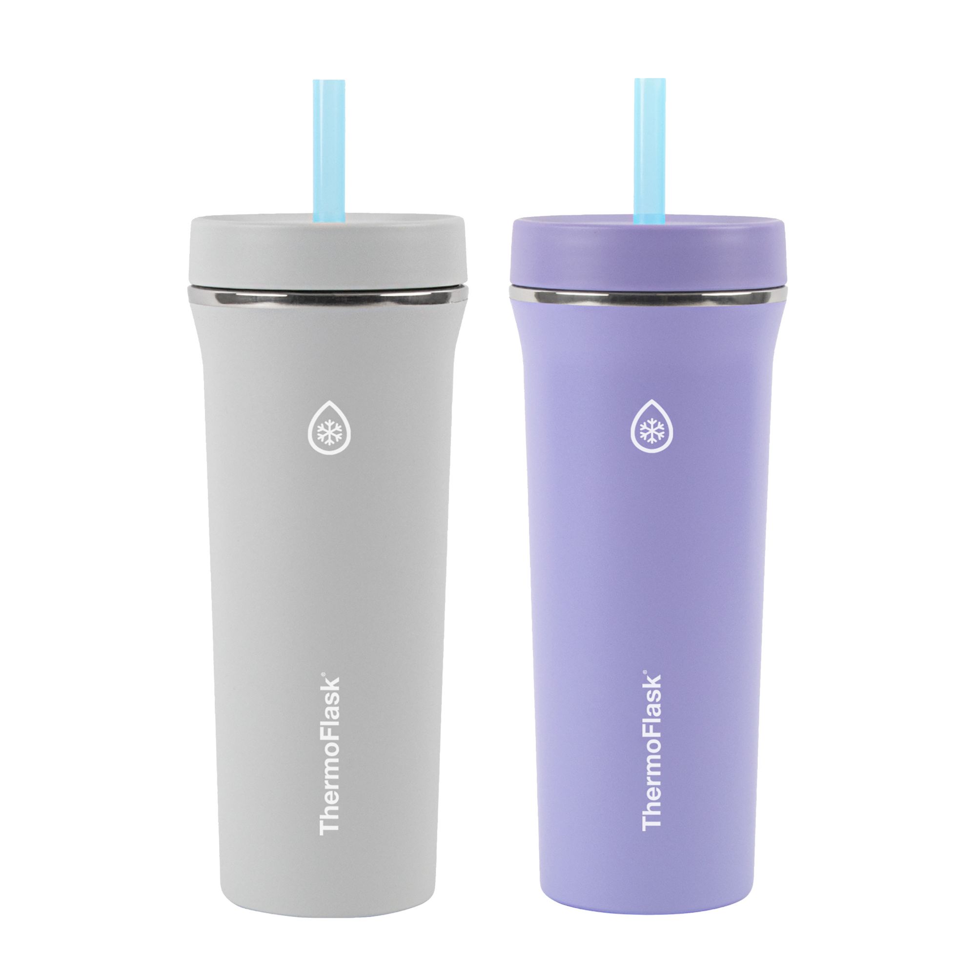 24oz. Double Wall Travel Tumbler with Lid & Straw - Arrow Home