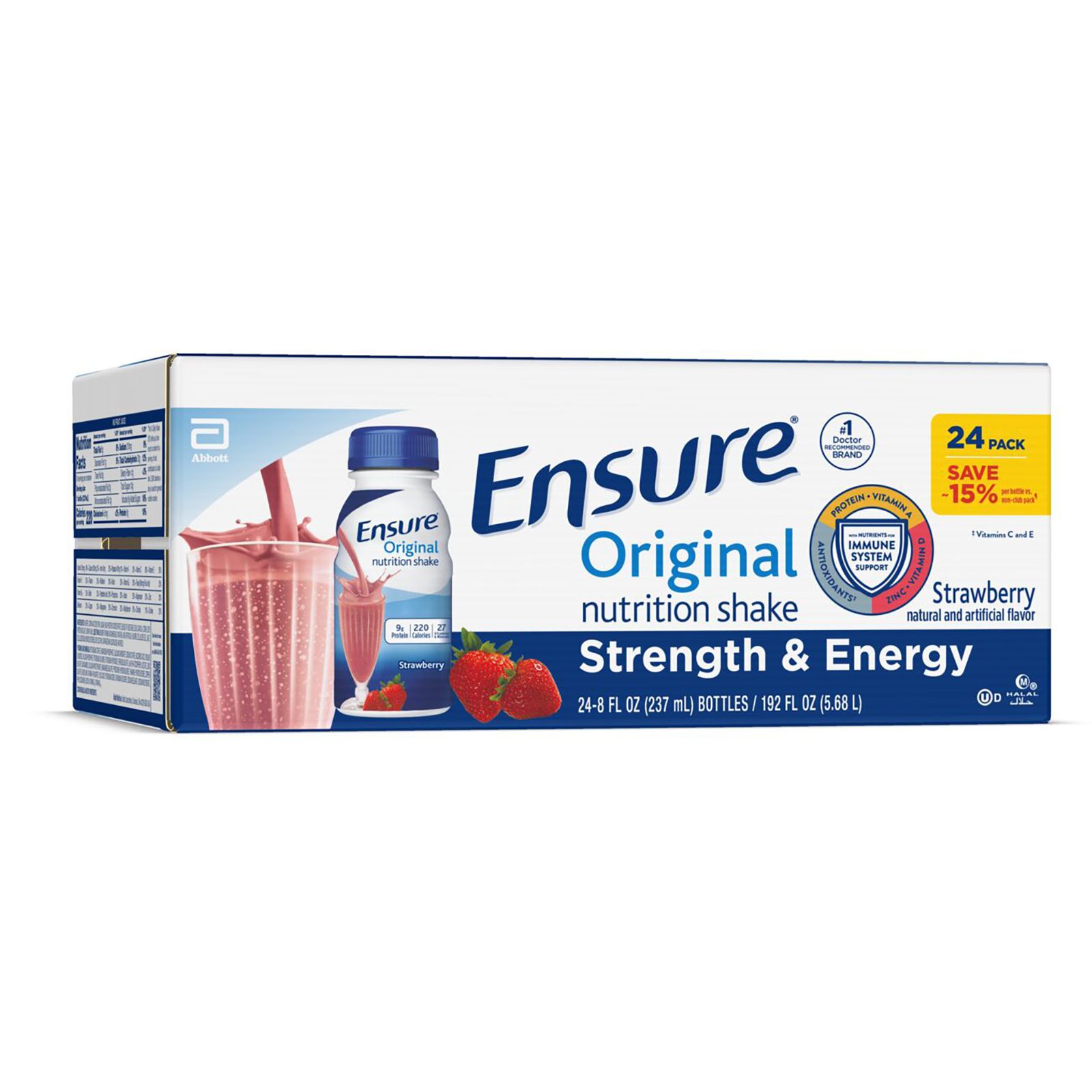 Ensure Original Vanilla Nutrition Shake | 24 Pack