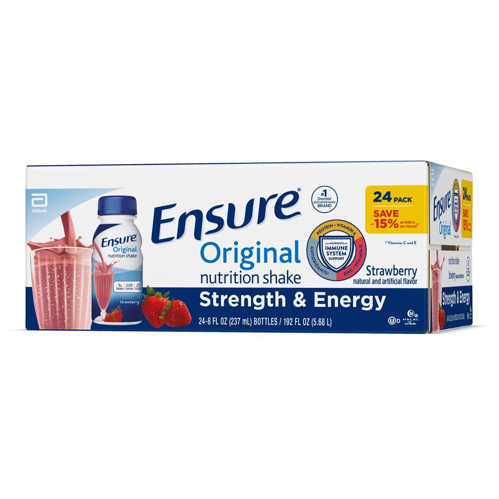 Ensure Active High Protein Shake, 8 fl oz.