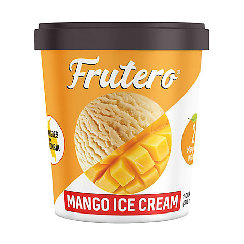 Frutero Mango Ice Cream, 32 oz.