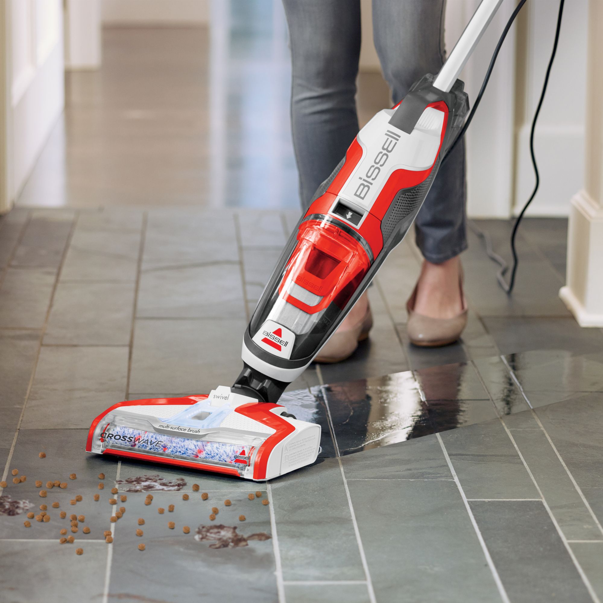 BISSELL Self-Cleaning Crosswave Wet & Dry Vacuum Cleaner with BONUS Brush  Rolls, Parking Tray & Formula