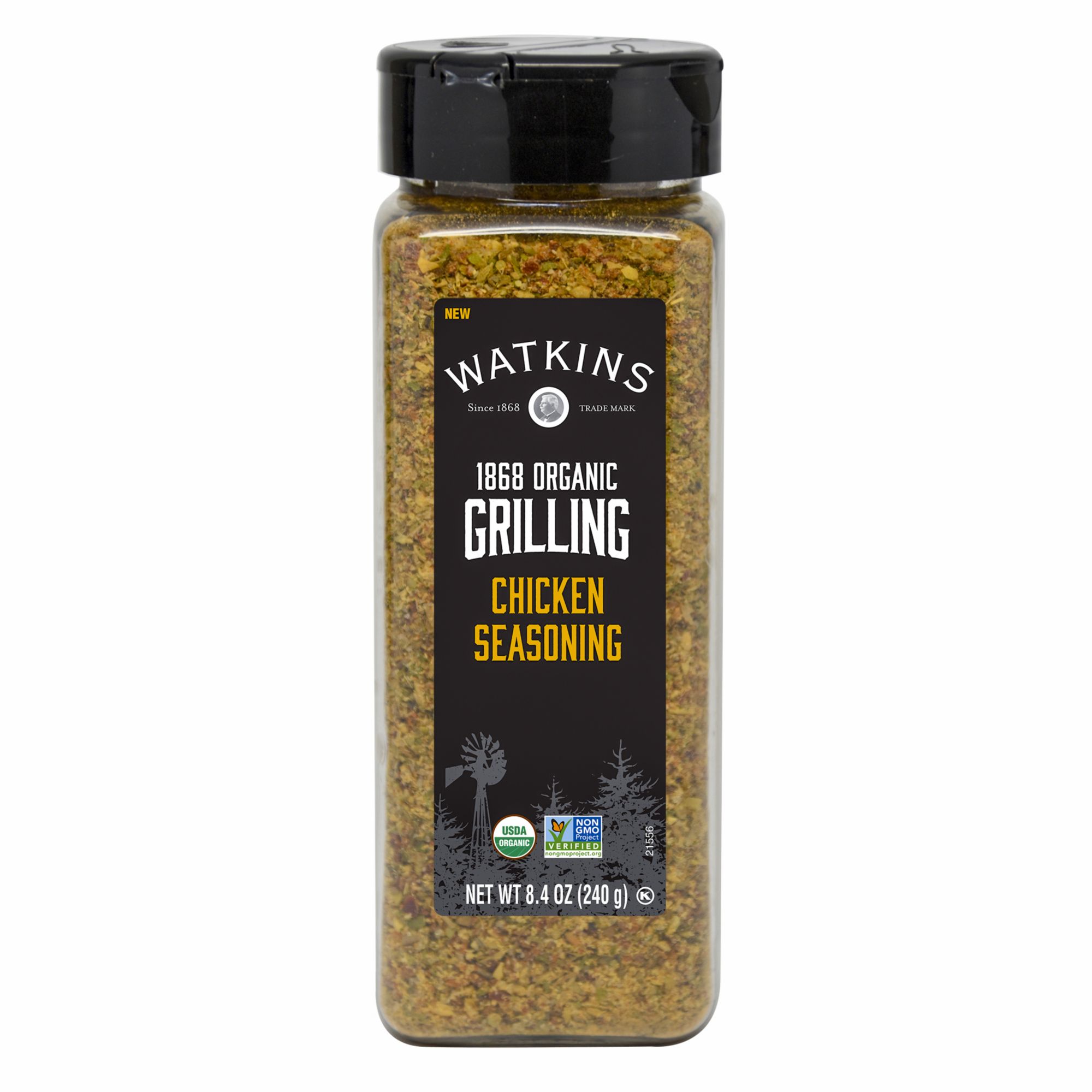 Watkins 1868 Organic Grilling Chicken Seasoning, 8.4 oz.