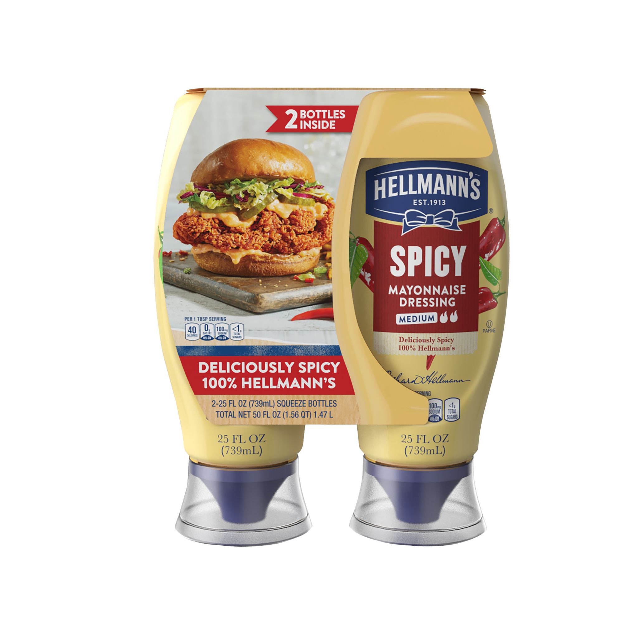 Hellmann's Mayonnaise Style Sauce Classic Burger Sauce 325 ml